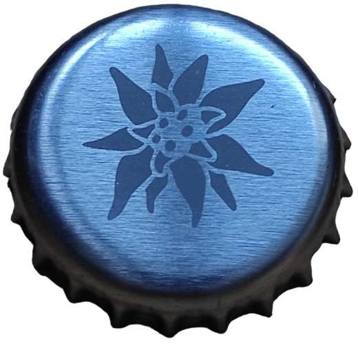 France Capsule bière Beer Crown Cap Edelweiss Blanche