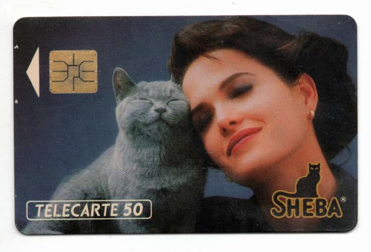 TELECARTE  PRIVEE En286  SHEBA  CHAT   BE