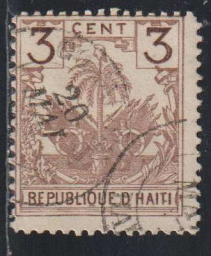 HAITI 1896 - Y&T N° 35