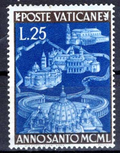 Vatican (1950) - Année Sainte, 25 lire **