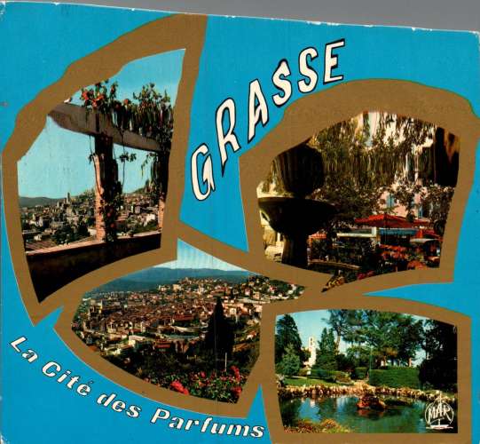 N°433 Z -cpsm Grasse -la cite des parfums-