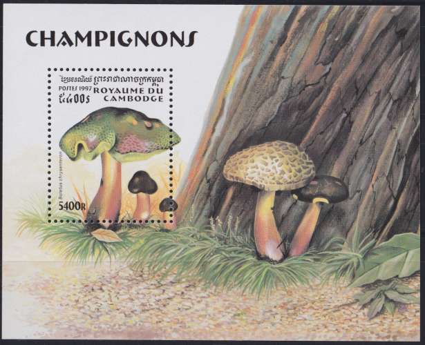 Cambodge 1997 Y&T 131 neuf * - Champignons 