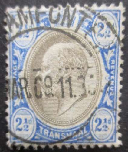 TRANSVAAL N°167 filigrane CA multiple oblitéré cote 7€