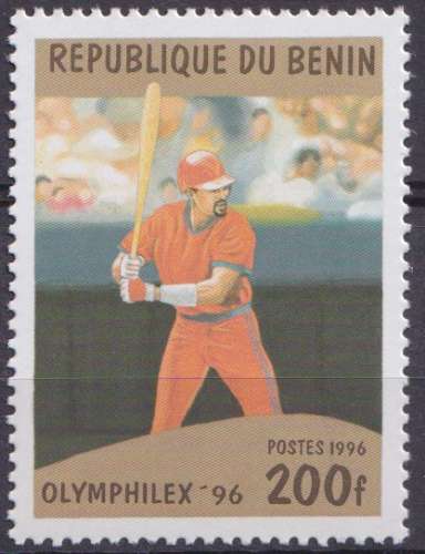 Benin 1996 Y&T 710BE neuf * - Olymphilex - Baseball 