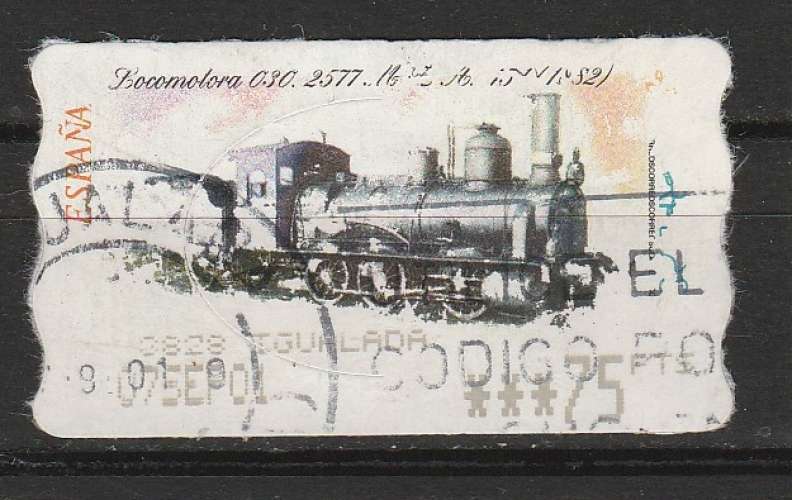 Espagne 2001 Timbre distributeurs D 45