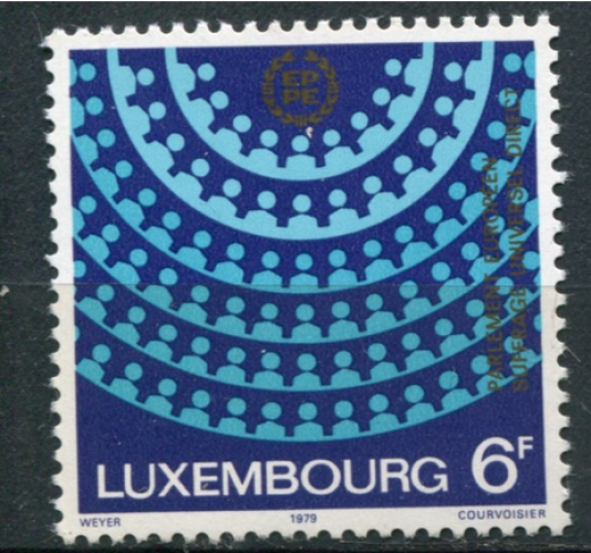 Luxembourg (1979) - Élections au Parlement européen ** MNH