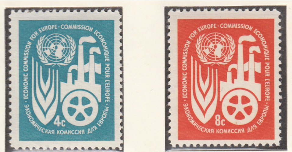 Nation Unies (1959) - Commission Economique pour l'Europe ** MNH