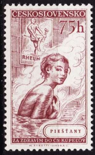 Tchécoslovaquie.  - Année 1956 - Y&T N° 850*