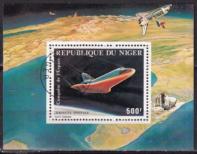 niger ... bloc n° 33  obliteré ... 1981