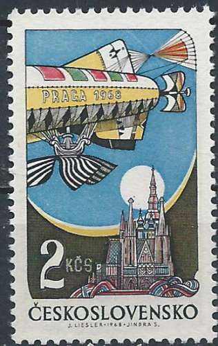 Tchécoslovaquie - 1968 - Y & T n° 70 Poste aérienne - MNH