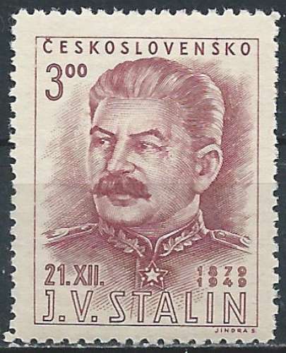 Tchécoslovaquie - 1949 - Y & T n° 520 - MNH