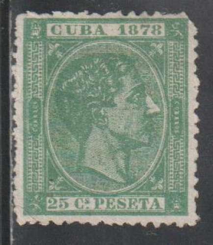 CUBA 1878 - Y&T  N° 25