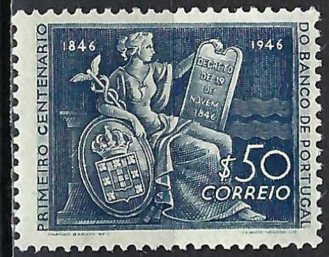 Portugal - 1946 - Y & T n° 683 - MNH (légère trace sur gomme)