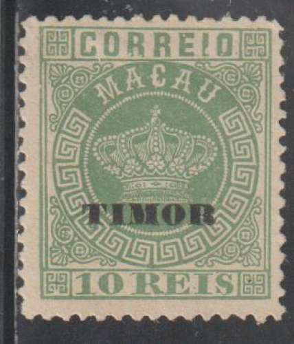 TIMOR 1885 -  Y&T  N° 2A