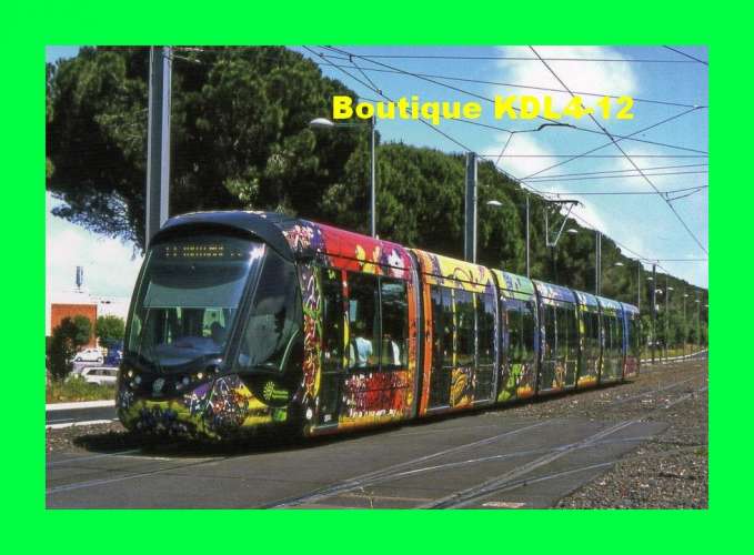 ACACF Tram 046 - Tramways à la station Boirargues - LATTES - Hérault  