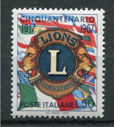 Italie (1967) - Lions club ** MNH