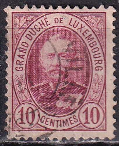 luxembourg ... n° 59  obliteré ... 1891