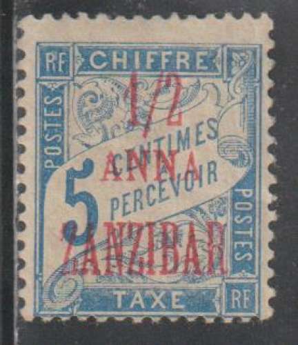 ZANZIBAR Taxe  Y&T N° 1