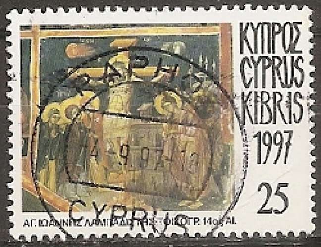 chypre ... n° 898  obliteré ... 1997