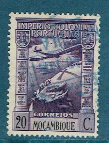 PORTUGAL MOZAMBIQUE 1938 - POSTE AÉRIENNE YT 2 OBLITÉRÉ.