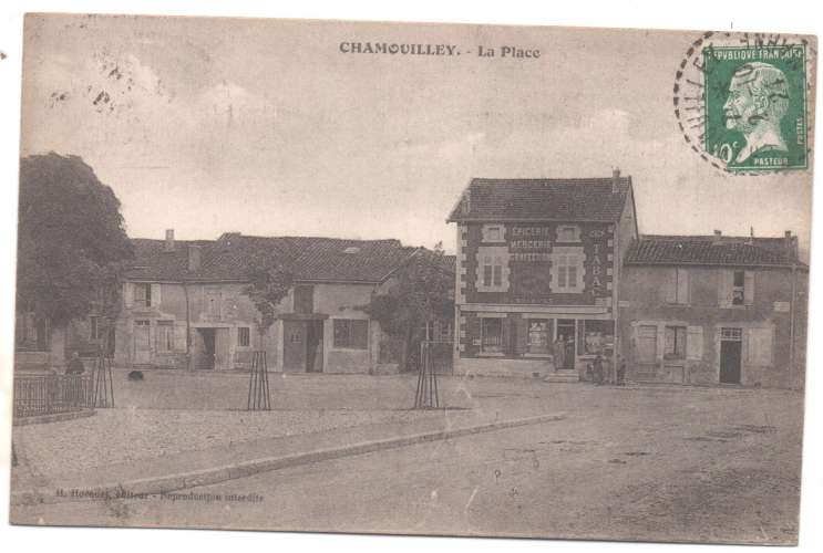 cpa 52 Chamouilley la place