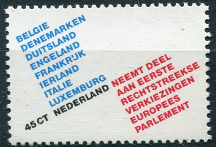 Pays-Bas (1979) - Élections au Parlement européen ** MNH