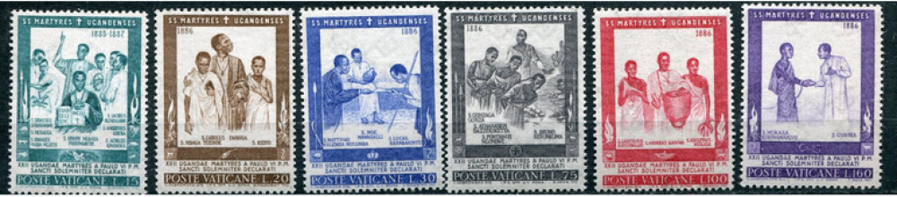 Vatican (1965) - Canonisation des martyrs de l'Ouganda ** MNH