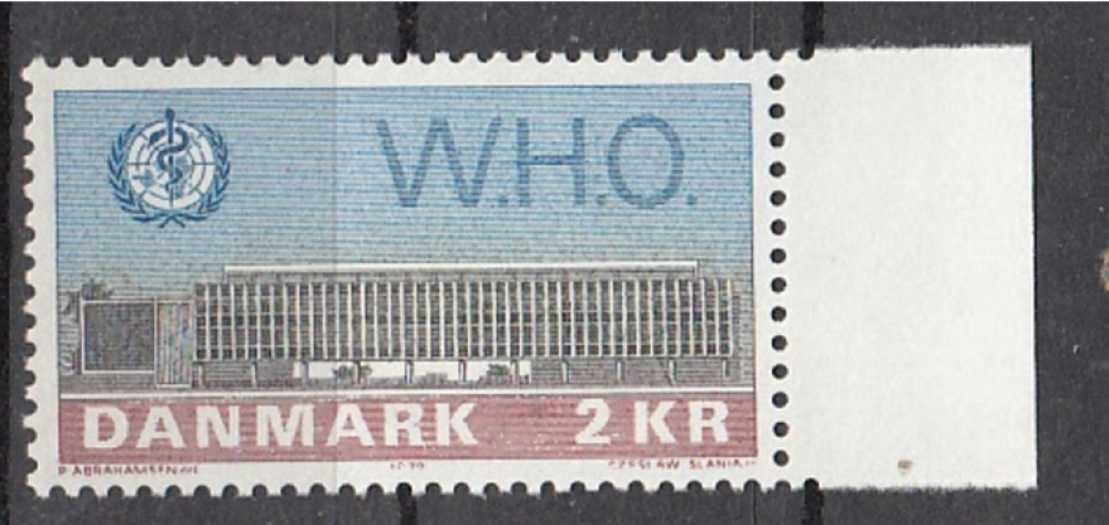 Danemark (1972) - OMS - WHO ** MNH