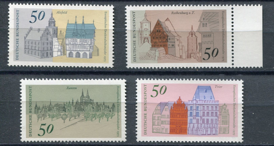 Allemagne RFA (1975) - Année européenne du patrimoine architectural ** MNH