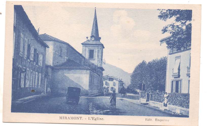 cpsm 31 Miramont  L'Eglise