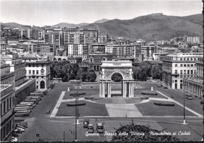 Italia - Génes - Place de la Victoire