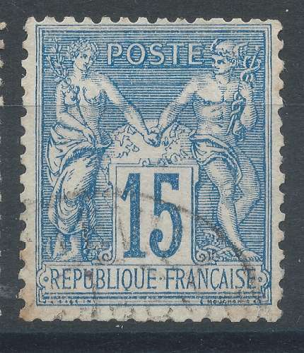 Lot n°83128  n°101, Oblitéré cachet à date