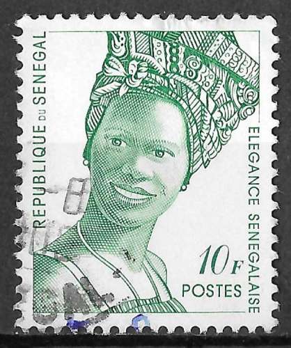 SENEGAL 1995 - YT1178B - Elégance sénégalaise - oblitéré