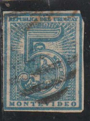 URUGUAY 1866 - Y&T  N° 30