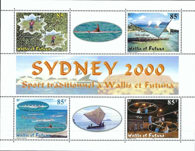 Wallis & Futuna - 2000 - Y & T n° 9 Blocs & feuillets - MNH