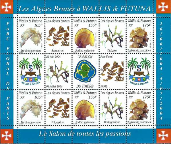 Wallis & Futuna - 2004 - Y & T n° 17 Blocs & feuillets - MNH