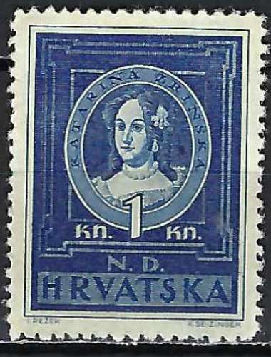 Croatie - 1943 - Y & T n° 95 - MNG