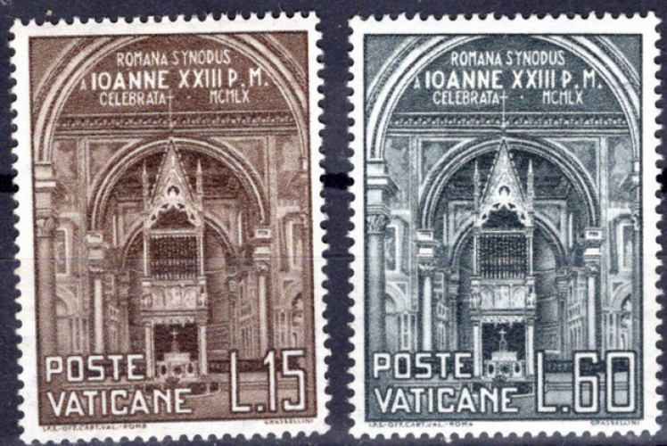 Vatican (1960) 1er Synode diocésain romain ** MNH