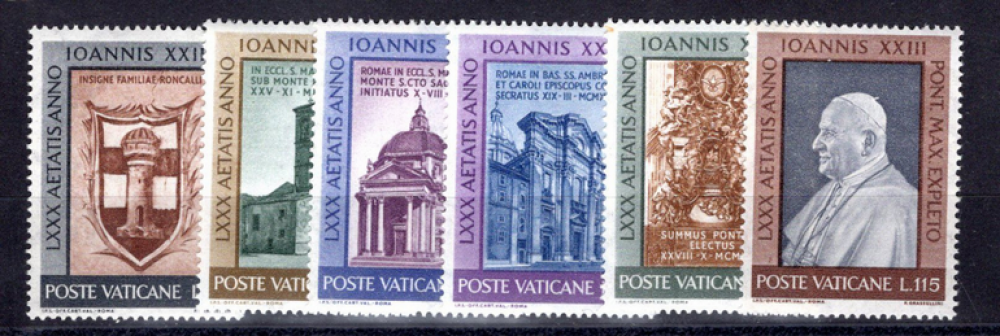 Vatican (1961) - 80° Compleanno di papa Giovanni XXIII ** MNH