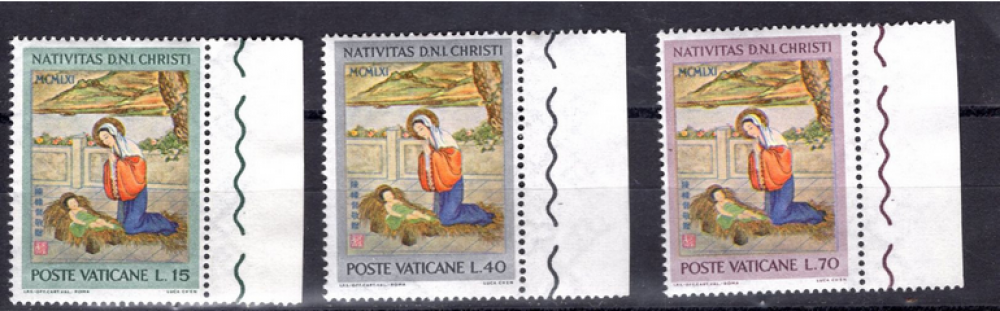 Vatican (1961) - Natale, 3° Emissione ** MNH