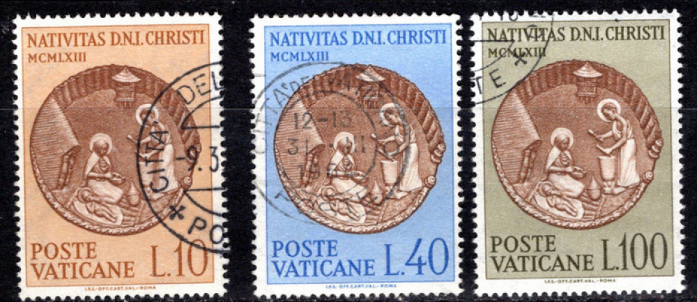 Vatican (1963) - Natale, 5° Emissione Ø