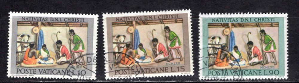 Vatican (1962) - Natale, 4° Emissione Ø