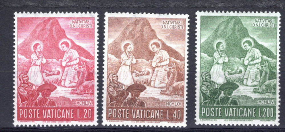 Vatican (1965) - Natale, 7° Emissione **