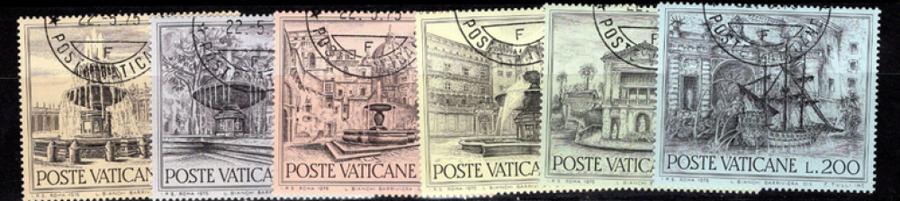 Vatican (1975) - Anno Europeo del patrimonio architettonico, 1° emissione (o)