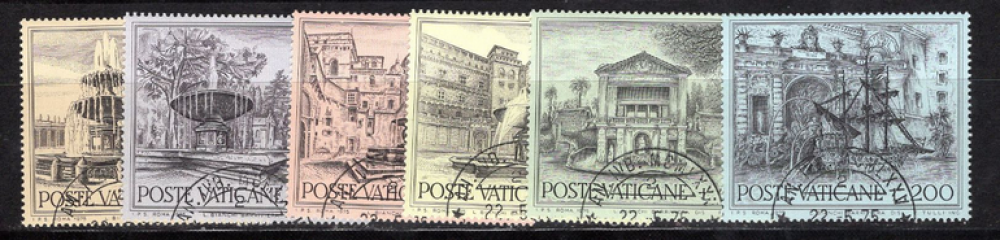 Vatican (1975) - Anno Europeo del patrimonio architettonico, 1° emissione (o)