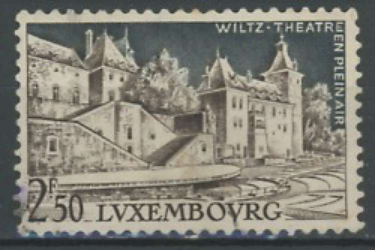 LUXEMBOURG oblitéré N° 551 / 552