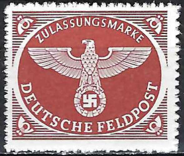 Allemagne - 1942 - Y & T n° 2a Timbres miltaires - MNH