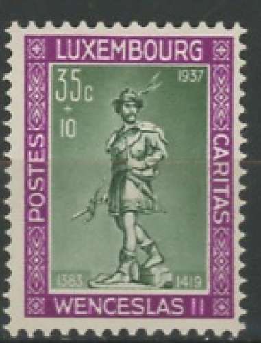 LUXEMBOURG neuf * N° 295  -  trace de charnière