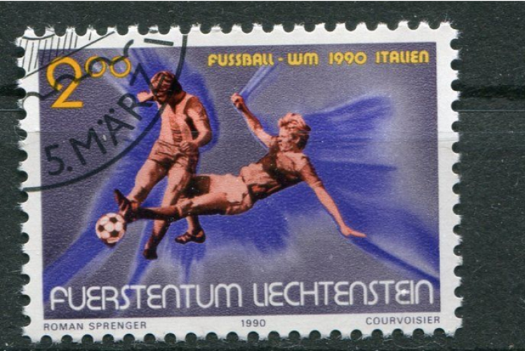 Liechtenstein (1990) - Campionati Mondiali di calcio in Italia Ø