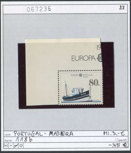 Portugal - Madére 1988 - Michel 118 b - ** mnh neuf